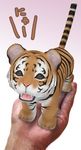  animal chibi conjoh cute fangs hand hands realistic tagme teeth tiger tongue toriny 