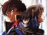  code_geass high_res kururugi_suzaku lelouch_lamperouge rolo_lamperouge tagme wallpaper 