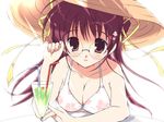  animated_gif eyes_closed megane mikeou smile_summer tagme topless 