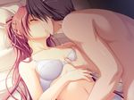  both_genders breast_grab jin_(ohzoku) kiss ohzoku sasaki_tamaru tagme 