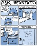  bear beartato humor humour letter mammal nedroid webcomic what 