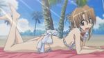  beach hayate_no_gotoku! lying maid maria nipples nude_filter oppai 