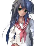  bad_id bad_pixiv_id highres izumi_konata lucky_star mole mole_under_eye pink_neckwear ryouou_school_uniform sakura_sora school_uniform serafuku solo 