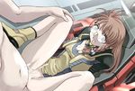  bottomless brown_hair cum cum_in_pussy cum_inside glasses green_eyes legs_up missionary rape sex shion_uzuki tasaka_shinnosuke vaginal xeno_(series) xenosaga 