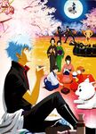  catherine elizabeth_(gintama) gintama hijikata_toushirou kagura katsura_kotaro kondou_isao okita_sougo otose sadaharu sakata_gintoki shimura_shinpachi shimura_tae_(otae) shinsengumi yamazaki_sagaru 