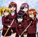  azuma_satori bamboo_blade chiba_kirino kawazoe_tamaki kuwahara_sayako miyazaki_miyako school_uniform tagme 