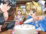  berry birthday_cake caek cake castle_fantasia castle_fantasia_3 cd_game child dreamcast kitchen loli oppai strawberry studio_ego yamamoto_kazue 