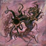  acrylicdreams creepy cthulhu_mythos h.p._lovecraft markus_vesper red red_body tentacles yog-sothoth 