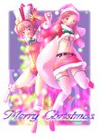  christmas kawada_tomoko kimi_kiss multiple_girls nyazui sakino_asuka santa_costume thighhighs 