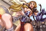  armor cleavage elina queen&#039;s_blade reina 