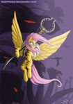  cockatrice cockatrice_(mlp) dragon equine female feral fluttershy_(mlp) friendship_is_magic hydra mammal my_little_pony pegasus poor_yorick wings 