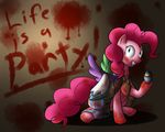  cupcake cupcakes cupcakes_(mlp_fanfic) cutie_mark english_text equine female feral friendship_is_magic fur horn horse life_is_a_party mammal my_little_pony pegasus pink_fur pinkie_pie_(mlp) pony solo text that_goddamn_fanfic unicorn unknown_artist wings 