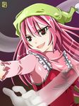  elfen_lied female girl kaede_(character) long_hair lucy pink_hair red_eyes 