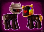  &hearts; daft_punk equine friendship_is_magic horse male mammal my_little_pony ponification pony unknown_artist 