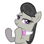  black_hair bow_tie clapping clop equine female friendship_is_magic gif hair horse mammal mihaaaa my_little_pony octavia_(mlp) plain_background pony purple_eyes reaction_image solo sophisticated white_background 