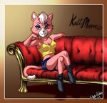  female icha-icha katt_monroe mammal nintendo sitting sofa solo star_fox video_games 