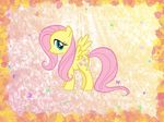  blue_eyes butterflies butterfly cute equine female feral flower fluttershy_(mlp) friendship_is_magic hair horse insect mammal my_little_pony pegasus pink_hair pony solo sparkle unknown_artist wallpaper wings 
