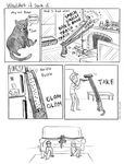  cat comic feline feral humor humour jessfink mammal monochrome non-anthro poopoonoodlesex unknown_artist 