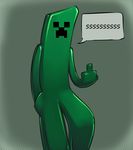  edit fuck_you green green_body gumby middle_finger minecraft photoshop shopped solo the_finger unknown_artist video_games 