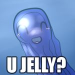  english_text eyes_closed jelly jellyfish low_res marine meme solo syynx text water 