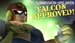  awesome captain_falcon epic f-zero helmet humor humour male solo thumbs_up unknown_artist win 