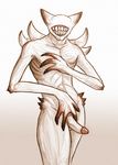  eyeless fundles grin male monster no_eyes not_furry penis pinup plain_background pose solo white_background white_skin 