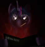  death_note equine female friendship_is_magic horn horse ikittytail lkittytaill mammal my_little_pony parody pencil pony solo twilight_sparkle_(mlp) unicorn yagami_light 