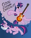  dream english_text equine female feral friendship_is_magic guitar horn horse mammal my_little_pony nullh pony text twilight_sparkle_(mlp) unicorn 