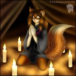  candles female lara mark_haynes pray robe solo 