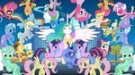  alicorn applebloom_(mlp) applejack_(mlp) braeburn_(mlp) cub cutie_mark_crusaders_(mlp) derpy_hooves_(mlp) dragon equine everypony_(mlp) facial_hair female feral fluttershy_(mlp) friendship_is_magic fur granny_smith_(mlp) group horn horse lyra_(mlp) lyra_heartstrings_(mlp) male mammal mustache my_little_pony owlowiscious_(mlp) owloysius_(mlp) pegasus pink_fur pinkie_pie_(mlp) pony princess princess_celestia_(mlp) princess_luna_(mlp) rainbow_dash_(mlp) rarity_(mlp) royalty scalie scootaloo_(mlp) spike_(mlp) sweetie_belle_(mlp) trixie_(mlp) twilight_sparkle_(mlp) unicorn wallpaper winged_unicorn wings young zephyrstar 