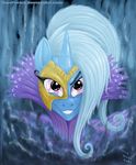  female friendship_is_magic hair horn horns horse mammal mask my_little_pony pony poor_yorick solo trixie_(mlp) unicorn 