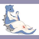  breasts female lapras looking_at_viewer lying marine nintendo on_back plump_labia pok&#233;mon pok&eacute;mon pussy shell solo spread_legs spreading squishy video_games 