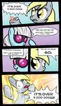  comic derp derpy_hooves_(mlp) doing_it_wrong equine eyewear female feral friendship_is_magic glasses horse mammal my_little_pony over_9000 photo_finish_(mlp) pony scouter speccysy unknown_artist 
