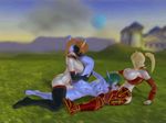  3d 3d_gif ass blond_hair blood_elf bouncing_breasts breasts elf elves facewrap fellatio futanari gif green_hair hand_on_head night_elf orange_hair outdoors penis sex sircus spoils_of_war warcraft world_of_warcraft 