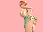  3d ass breasts futanari nurse_hat penis sircus skirt teasing tongue_out 