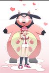  akane_(pokemon) gym_leader heart hearts milk miltank pink_hair pokemon pokemon_(game) rape_face you_gonna_get_raped 
