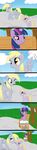  book comic cub cutie_mark derpy_hooves_(mlp) dinky_hooves_(mlp) equine female feral friendship_is_magic horn horse mammal mutlu-poni my_little_pony pegasus pony tree twilight_sparkle_(mlp) unicorn wings wood young 