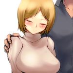  armored_core armored_core_4 blonde_hair eyes_closed fiona_jarnefeldt from_software short_hair smile 