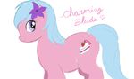 blade channel charming charming_blade_(mlp) cute equine faust female horse hub lauren little mammal my my_little_pony oc original_character plain_background pony solo television the unknown_artist white_background 