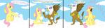  cartoonlion cloud clouds comic crying duo equine female feral fluttershy_(mlp) friendship_is_magic gilda_(mlp) gryphon mammal my_little_pony pegasus wings 