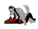  &hearts; alpha_channel anthro blush breasts canine couple cuddle cuddling cute duo female hair hug kissing love male mammal nude plain_background straight tail transparent_background unknown_artist wolf 