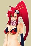  artist_request bikini_top blush breasts character_request cleavage gbou smile tengen_toppa_gurren-lagann tengen_toppa_gurren_lagann yoko_littner 
