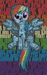  english_text equine female feral friendship_is_magic fur horse mammal my_little_pony pegasus pony rainbow_dash_(mlp) solo text typography unknown_artist wings 