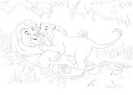  disney feline female feral licking lion lioness lynx_girl male mammal mufasa penis pussy reallynxgirl sarabi tail the_lion_king tongue 