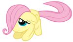  blue_eyes cub cute equine female feral filly fluttershy_(mlp) friendship_is_magic hair mammal my_little_pony pegasus pink_hair plain_background solo transparent_background unknown_artist vector wings young 