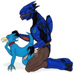  all_fours anal anal_penetration crossover cum doggystyle from_behind gay golduck halo_(series) interspecies male methados nintendo penetration penis pok&#233;mon pok&#233;philia sangheili sex video_games 