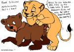  anal brother_bear crossover cub disney gay koda male sex simba the_lion_king young 
