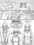 balls brother brother_and_sister buwaro_elexion canine clothed clothing comic demon female greyscale hair incest iratu_elexion jakkai kieri_suizahn knot male mammal monochrome mysterious_messiah nude penis pussy rhea_snaketail sakido_elexion shocked sibling sister slightly_damned uhoh webcomic wolf yellowpower 