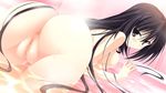  bath black_hair censored game_cg hinata_mutsuki izumi_kyouka long_hair nude oppai oshiri skyfish solo vagina yotsuiro_passionato! 