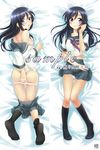  aragaki_ayase black_hair breasts dakemakura-koubou dakimakura multiple_views nipples ore_no_imouto_ga_konna_ni_kawaii_wake_ga_nai panties sample school_uniform skirt small_breasts socks strap_slip underwear 